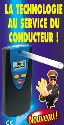 Detecteur alcool digital AML201 electronique ethylotest testeur alcoolemie alcool indicateur ECLATS DESTOCKAGE