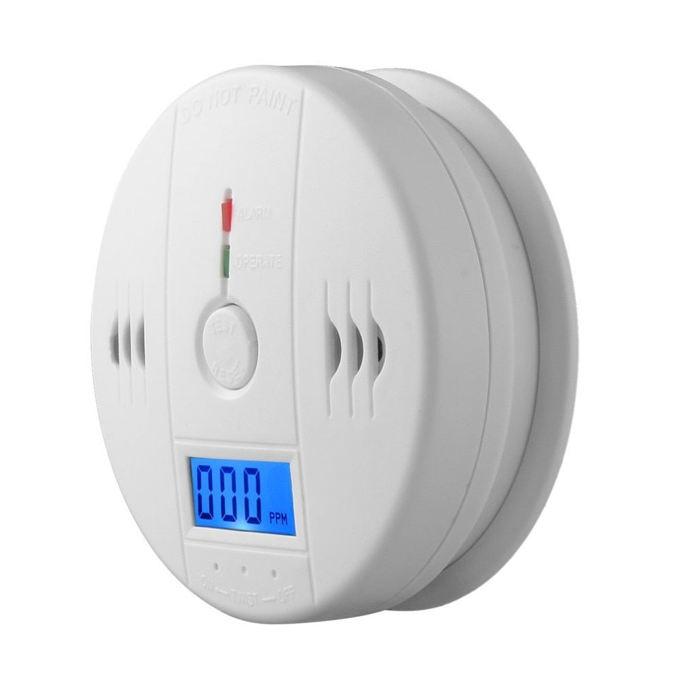 Detecteur bureau avec ecran 9v alarme gaz monoxyde de carbone ECLATS DESTOCKAGE
