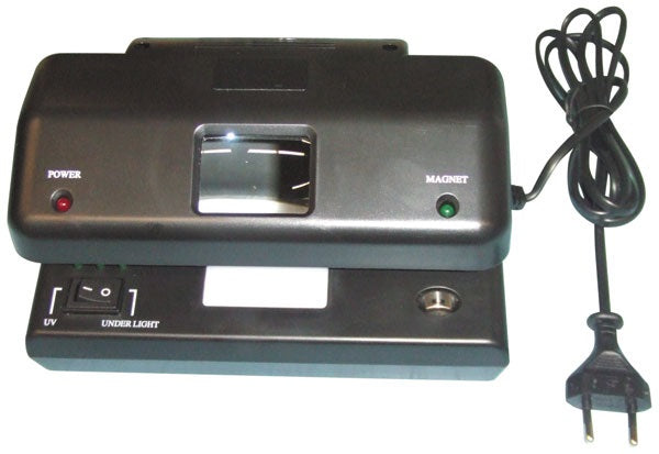 Detecteur de faux billets 220vca loupe detecteur faux billet de banque carte bancaire md-328v ECLATS DESTOCKAGE