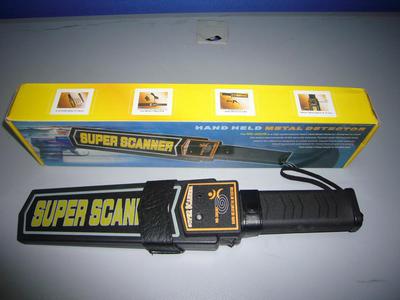 Détecteur de fouille métaux detection metal super scanner pour vigile agent de securite ECLATS DESTOCKAGE