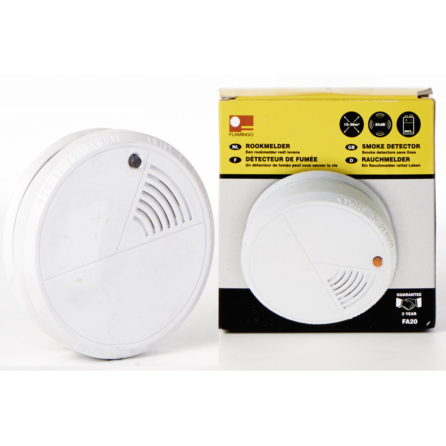 Détecteur de fumée en14604 alarme incendie autonome det 010 kd 107 9v buzzer - ECLATS DESTOCKAGE