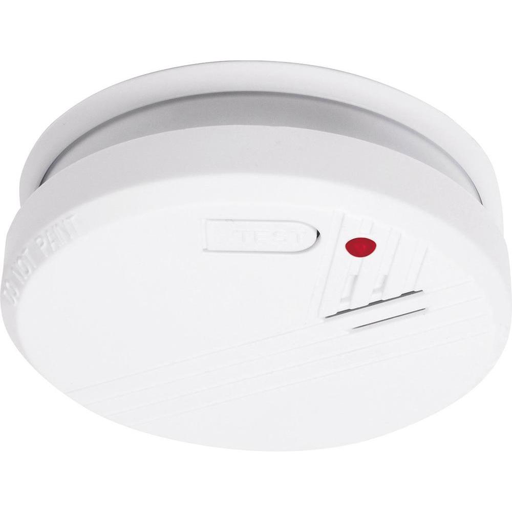Détecteur de fumée feu norme en 14604 detection alarme incendie autonome 9v buzzer - ECLATS DESTOCKAGE
