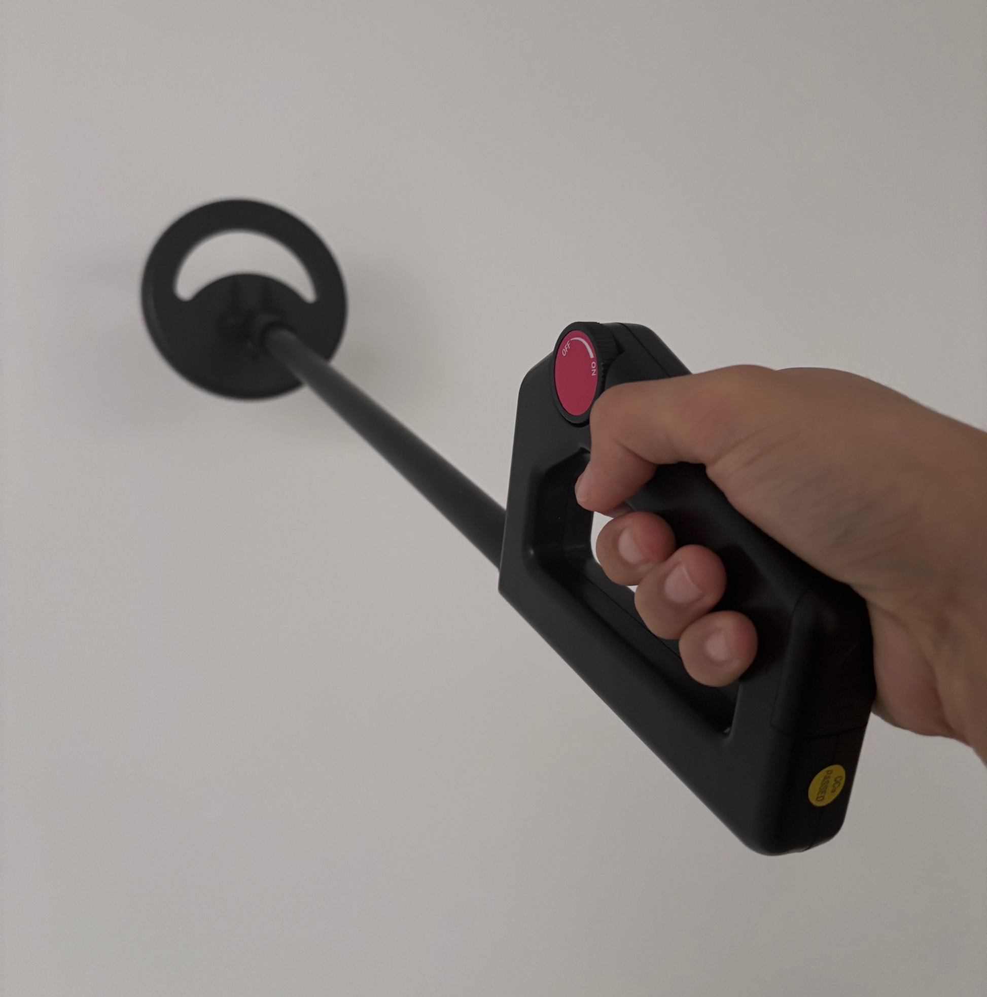 Detecteur de metaux 0.4m max terrain 9v batterie ac chasse a l or bijoux pieces argent ts20 ECLATS DESTOCKAGE