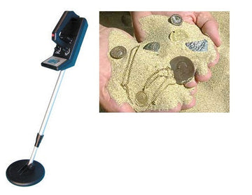 Detecteur de metaux cs100n chasse trésor detecteur or argent piece monnaie bijoux ECLATS DESTOCKAGE
