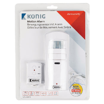 détecteur de mouvement avec sirene 110 dB et télécommande alarme sas-apw30 ECLATS DESTOCKAGE