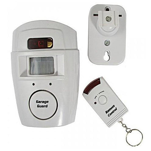 Detecteur de mouvement st205 ir alarme avec telecommande et sirene autonome volumetrique ECLATS DESTOCKAGE