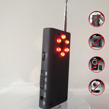 Detecteur ecoute 6 leds RF micro camera appareil de radio ECLATS DESTOCKAGE