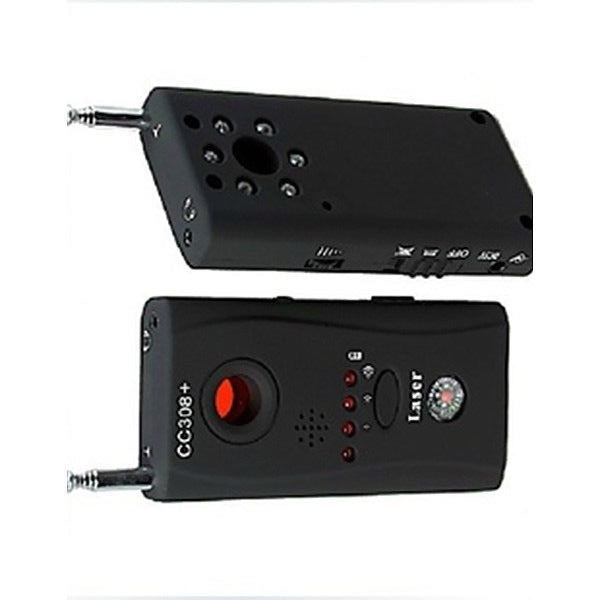 Detecteur espion camera 6 leds micro ecoute RF appareil de radio ECLATS DESTOCKAGE