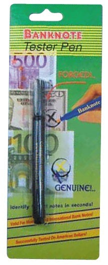 Detecteur feutre stylo de faux billet testeur 14 devises euro usd detection detector ECLATS DESTOCKAGE