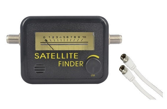 Detecteur finder satellite 950 2050 mhz + cable coaxial 75 ohm sat 1.5m fiche f mâle vers f mâle ECLATS DESTOCKAGE