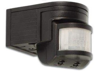 Détecteur ir 1000w 220v noir crépusculaire mouvement volumetrique ECLATS DESTOCKAGE