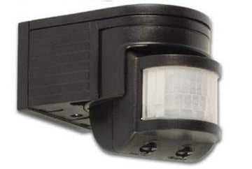 Détecteur ir 220v 1000w noir crépusculaire mouvement volumetrique ECLATS DESTOCKAGE