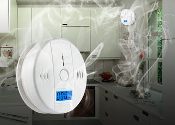 Detecteur monoxyde carbone co 9v en50291 capteur alarme autonome buzzer detection gaz inodore ac 01 ECLATS DESTOCKAGE