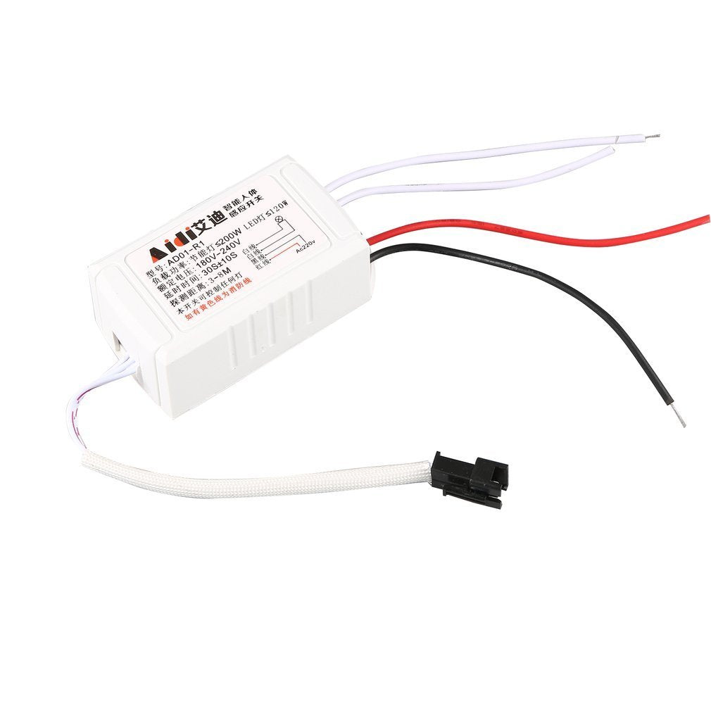 Détecteur mouvement pir infrarouge 220v module à encastrer cellule jour nuit ECLATS DESTOCKAGE