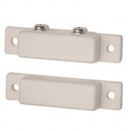 Detecteur ouverture magnetique blanc adhesif contact nf saillie ECLATS DESTOCKAGE