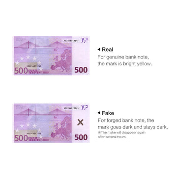 Detecteur stylo pour faux billet feutre testeur 14 devises euro usd detection detector ECLATS DESTOCKAGE