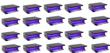 20 Détecteurs uv de faux billet testeur carte bancaire zluv220 230v 4w tube electrique ultraviolet 220v ECLATS DESTOCKAGE