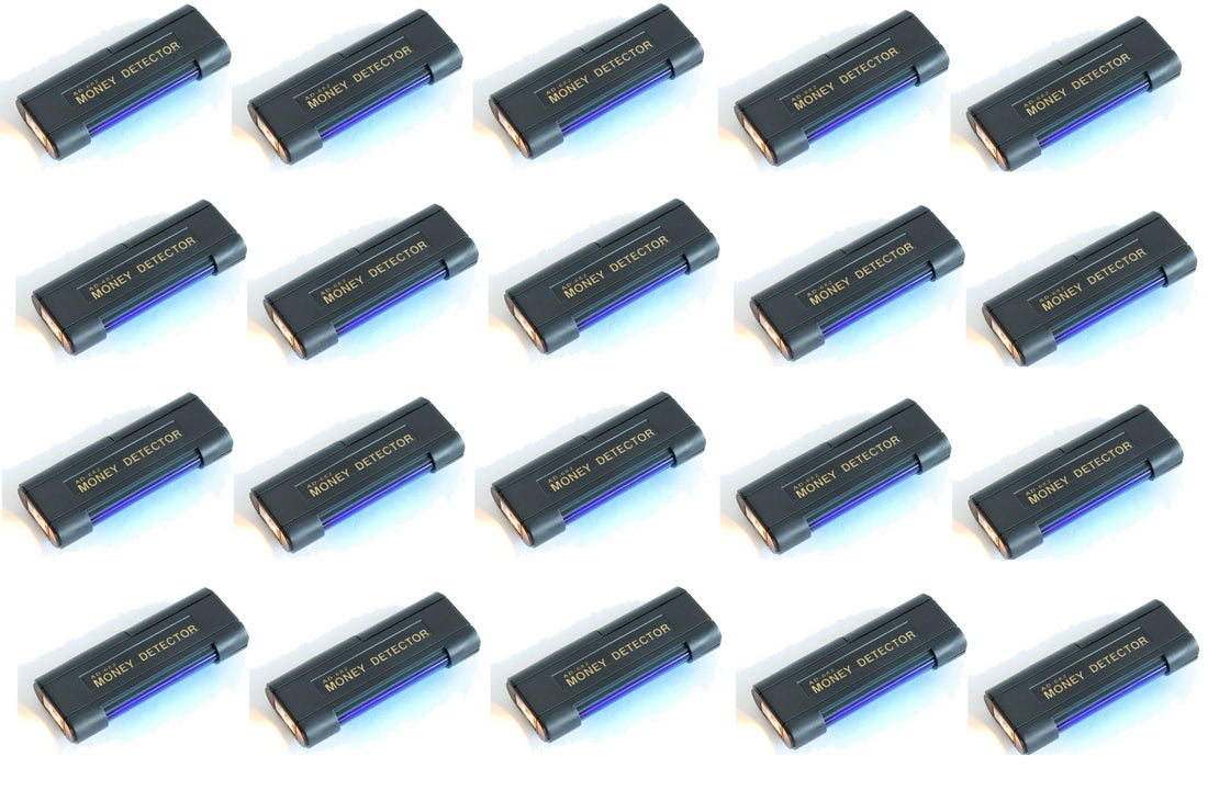 20 Detecteurs uv faux billet euro carte bancaire lumiere noire torche lampe pile tube ultraviolet md-03 ECLATS DESTOCKAGE