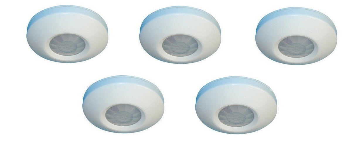 5 Detecteur volumetrique infrarouge plafond 12vcc 1nf pir9236 alarme electronique plafonnier 12v ECLATS DESTOCKAGE