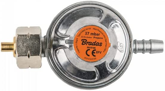 Détendeur gaz propane 37mbar 1,5kg nf à sécurité avec écrou ECLATS DESTOCKAGE