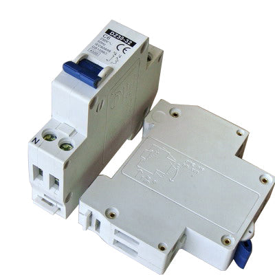 Disjoncteur modulaire dpn 1p n calibre 6a 4.5ka 230v rail din 1 phase + neutre bipolaire ECLATS DESTOCKAGE
