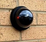 Dome videosurveillance maison camera a led factice contre cambriolage intérieur extérieur ECLATS DESTOCKAGE