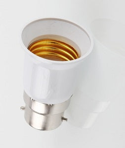 Douille adaptateur b22 a e27 led ampoule culot 12v 24v 48v 220v - ECLATS DESTOCKAGE