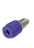 Douille chassis isolee ø 4 mm noir co3230in ECLATS DESTOCKAGE