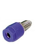 Douille chassis isolee ø 4 mm rouge co3230ir 3230-I-R ELECTRO PJP ECLATS DESTOCKAGE