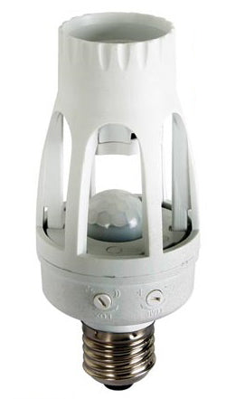 Douille e27 lumiere automatique detecteur mouvement simulateur présence st451 110v 220v 60w ECLATS DESTOCKAGE