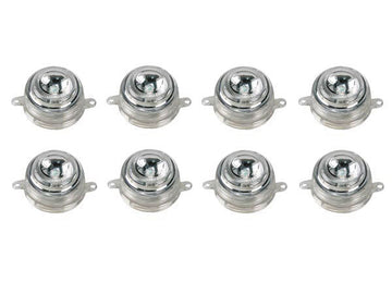 Eclairage 8 led 12v a effet perle blanc 12vcc 2w chlplw 5410329388638 ECLATS DESTOCKAGE