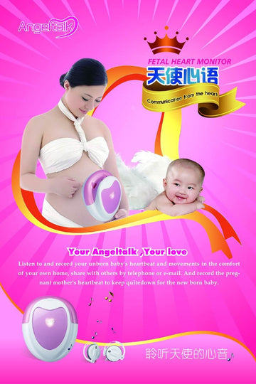 Ecoute coeur bébé par ultrason jumper doppler foetal angeltalk angelsound ECLATS DESTOCKAGE