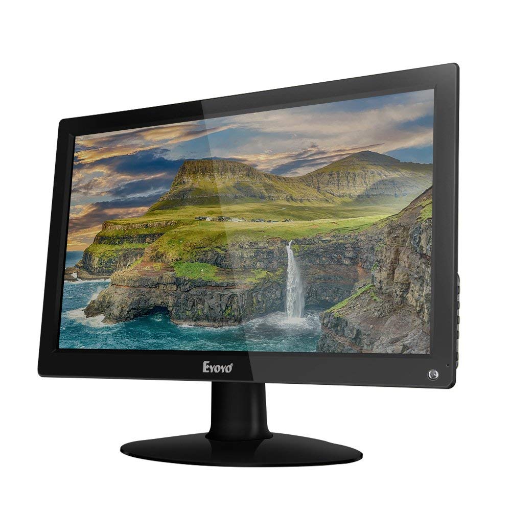 Ecran 15,6 Pouces Moniteur IPS LCD HD 1920x1080 Couleur Affichage Vidéo Écran Audio AV ECLATS DESTOCKAGE