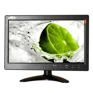 Écran Voiture 10.1 Pouces 26cm TFT LCD Moniteur BNC AVI VGA HDMI Compatible PC DVD TV camera ECLATS DESTOCKAGE