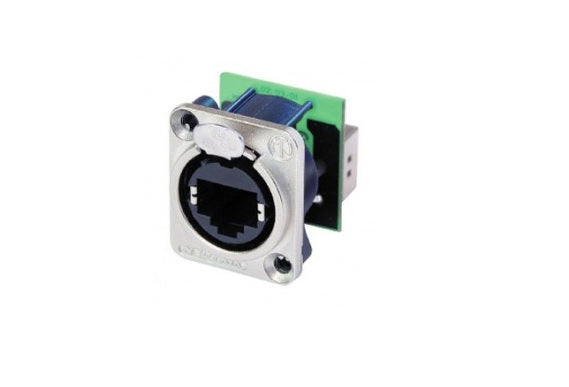 Embase rj45 connecteur femelle droit  idc ethercon neutrik conxne8fdp ECLATS DESTOCKAGE