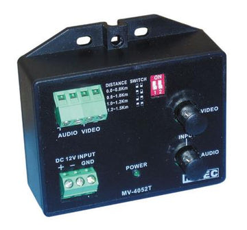 Emetteur longue distance 1500m 2 fils entre emetteur et recepteur decodeur video audio transmission ECLATS DESTOCKAGE