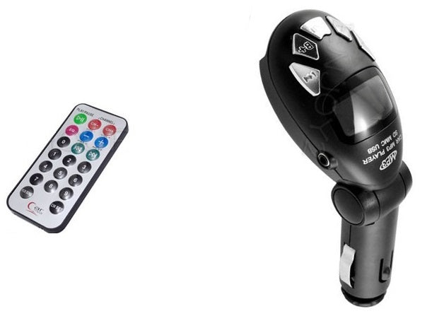 Emetteur transmetteur sans fil radio fm mp3 voiture telecommande clef usb ECLATS DESTOCKAGE