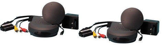 2 Emetteur/recepteur audio/video sender 2.4ghz 4 canaux avmod7 sans fil ECLATS DESTOCKAGE