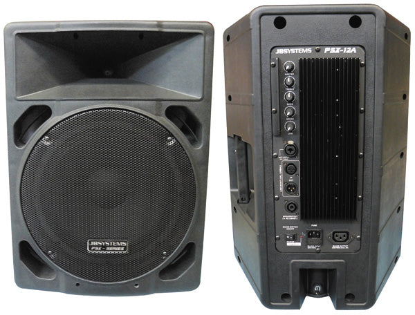 Enceinte sono active 230vac jbs psx12a emplifier 200w rms/8ohms 350wrms/4ohms xlr mic ligne ECLATS DESTOCKAGE