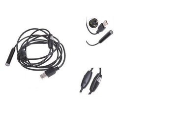 Endoscope camera couleur étanche ip66 usb 2m inspection bouche dent dentiste dentaire tuyau ECLATS DESTOCKAGE