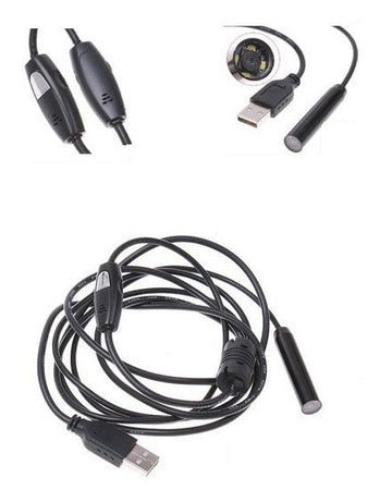 Endoscope tuyau inspection camera couleur étanche ip66 usb 2m bouche dent dentiste dentaire ECLATS DESTOCKAGE