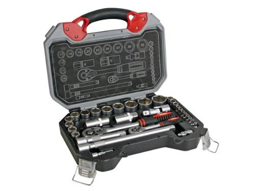 Ensemble clé a douilles 1/2 1/4 32 pcs 2 manche à cliquet hsetpro6 bougie 16/21mm ECLATS DESTOCKAGE