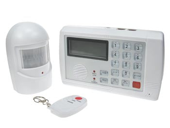 Ensemble système de sécurité sans fil ham1000ws centrale 1 detecteur volumetrique  1 telecommande ECLATS DESTOCKAGE