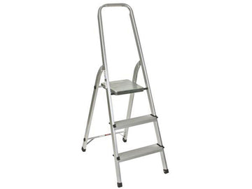 Escabeau leger aluminium 2 marches plateforme echelle 151 2a legere 3 niveaux perel ECLATS DESTOCKAGE