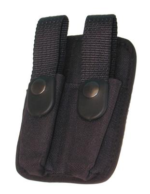 Etui housse cartouche balle cartouchiere double compartiment aerosol defense support ceinture ECLATS DESTOCKAGE