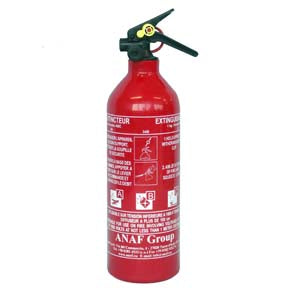 Extincteur poudre 1kg 23110 en3 1k norme europeenne in3p classe feux abc extincteurs a poudre ECLATS DESTOCKAGE