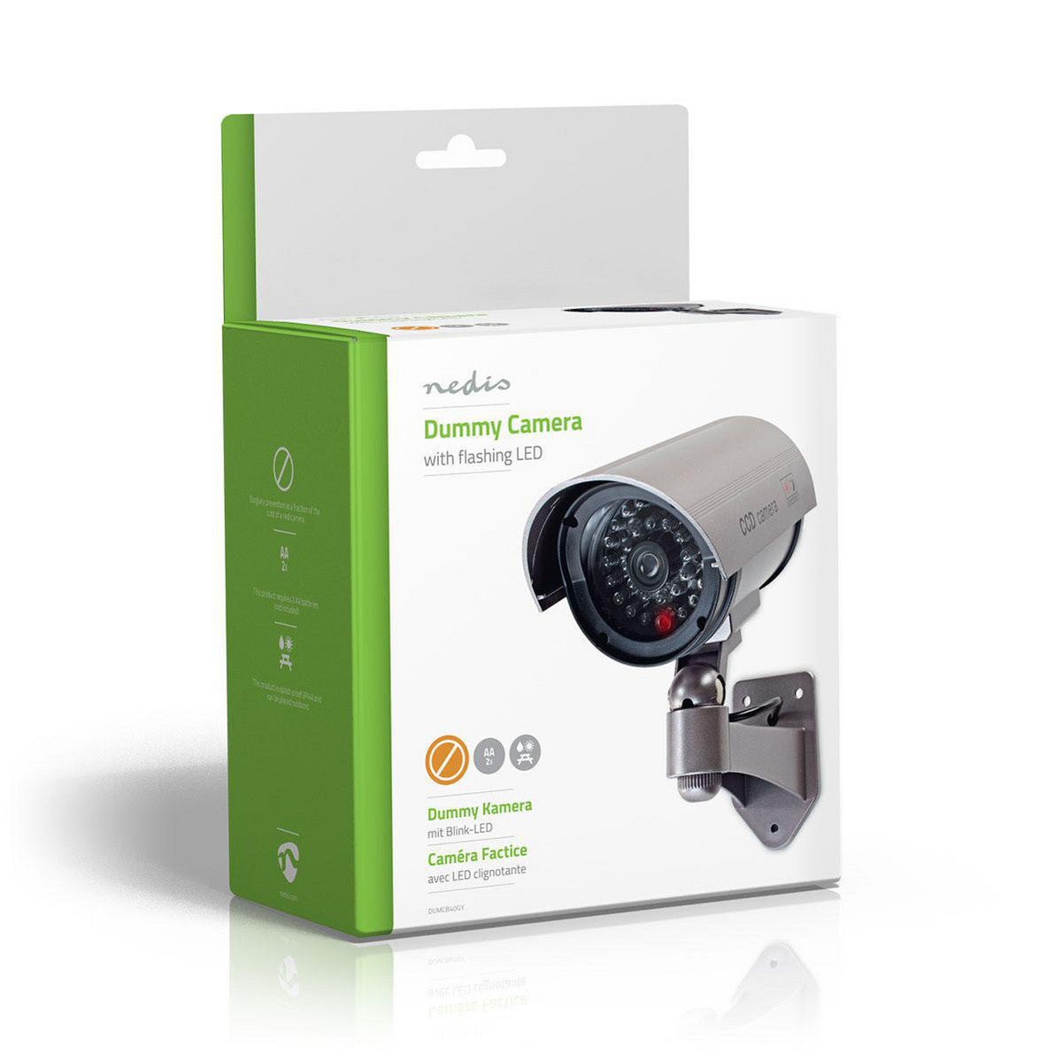 factice Camera ir metal led rouge etanche factice pvc imitation camd7n ECLATS DESTOCKAGE
