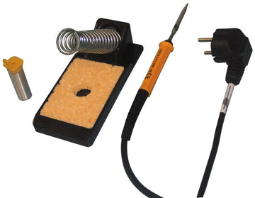 Fer a souder 220v 15w dispositif soudure avec support poste a souder station pour souder ECLATS DESTOCKAGE