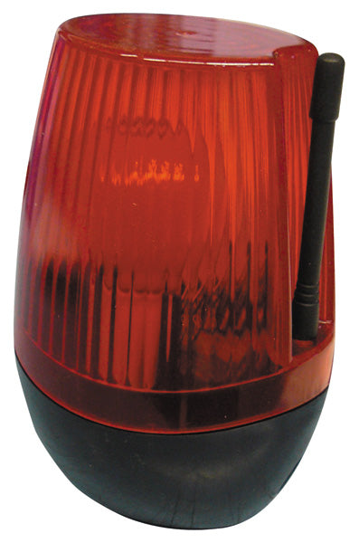 Feu clignotant etanche 220v 15w rouge signalisation lumineuse lumiere automatisme ae/lf 220a red ECLATS DESTOCKAGE