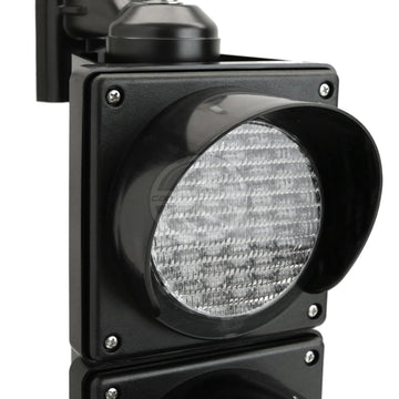 Feu de circulation extérieur IP65 2 x 100mm 220V LEDs vert et rouge SM31 semaphore feux lumineux ECLATS DESTOCKAGE
